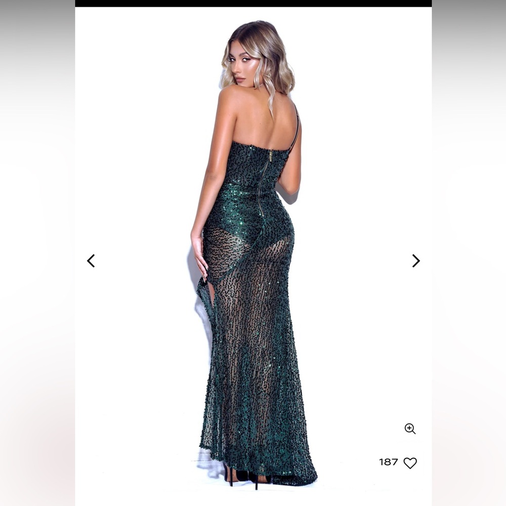 Elegant Green Maxi Dress